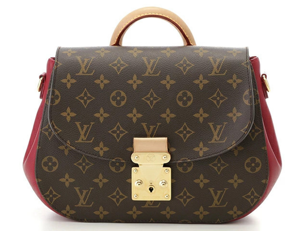 LOUIS VUITTON Eden Shoulder Bag Monogram Rouge Red